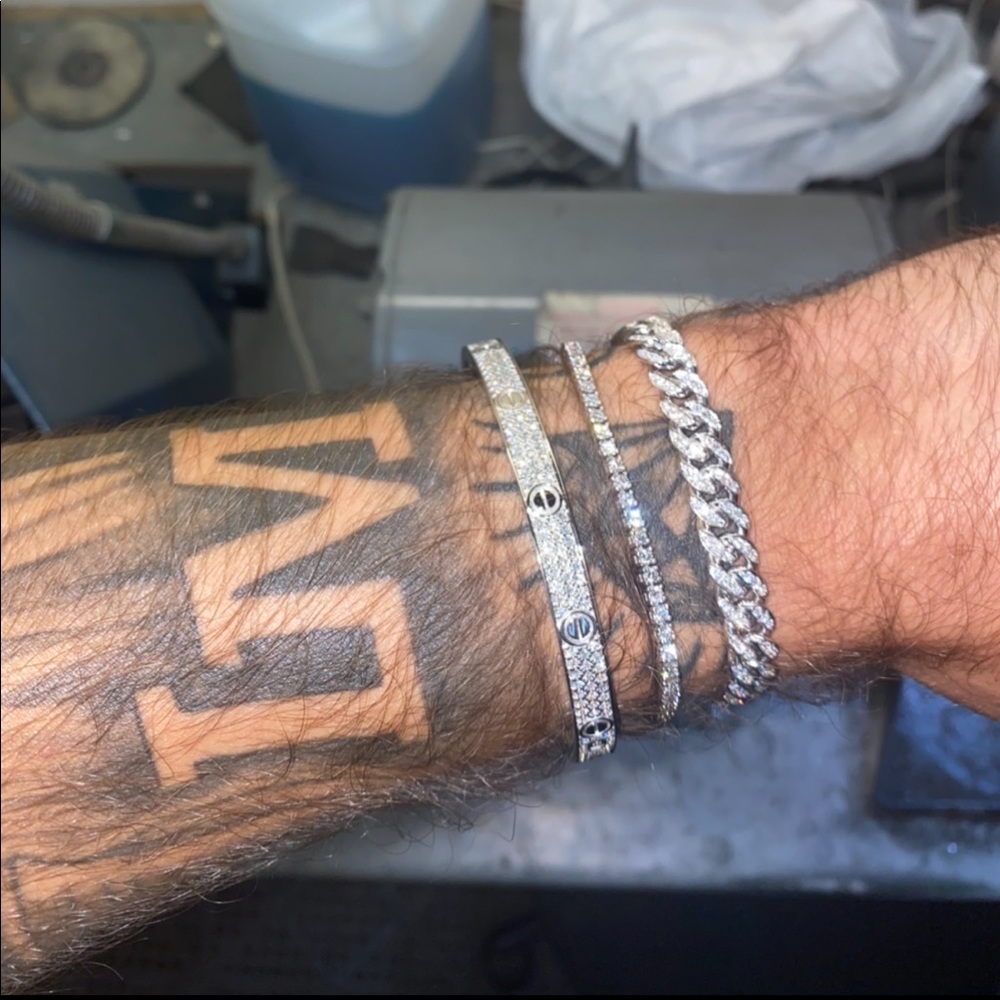 Luxe Mineral Diamonds Bracelets (14K white gold) Prices for all 3